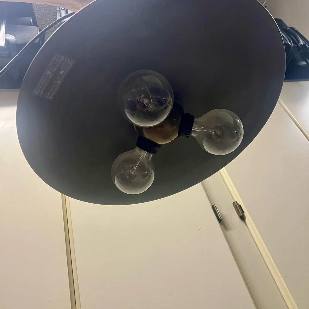Restoration Hardware Ceiling Light Black Industrial Pendant Light Fixture